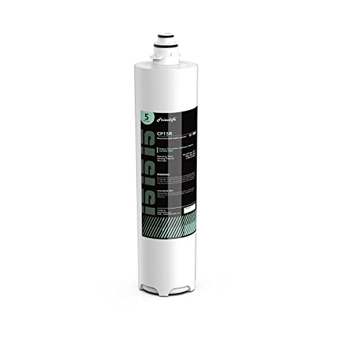 Kit de carcasa de repuesto Frizzlife CB15R-HF con cartucho de filtro CB10R en su interior - Para sistemas de filtro de agua bajo fregadero DW15, DW15F y TW15