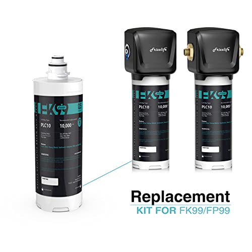 Cartucho de repuesto Frizzlife FK-HF con filtro incluido - para el sistema de filtro de agua bajo fregadero FK99