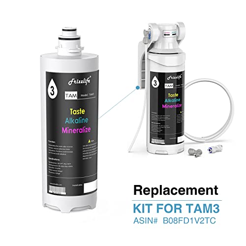 Kit de repuesto para filtro TAM3-HF, con cartucho y carcasa FZ-4.