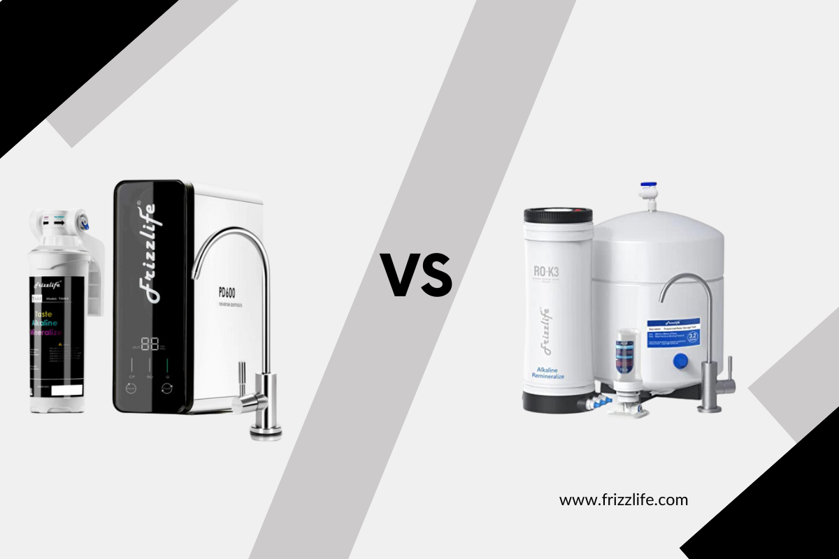 Tank VS Tankless RO Water filter - Which is Better – Frizzlife