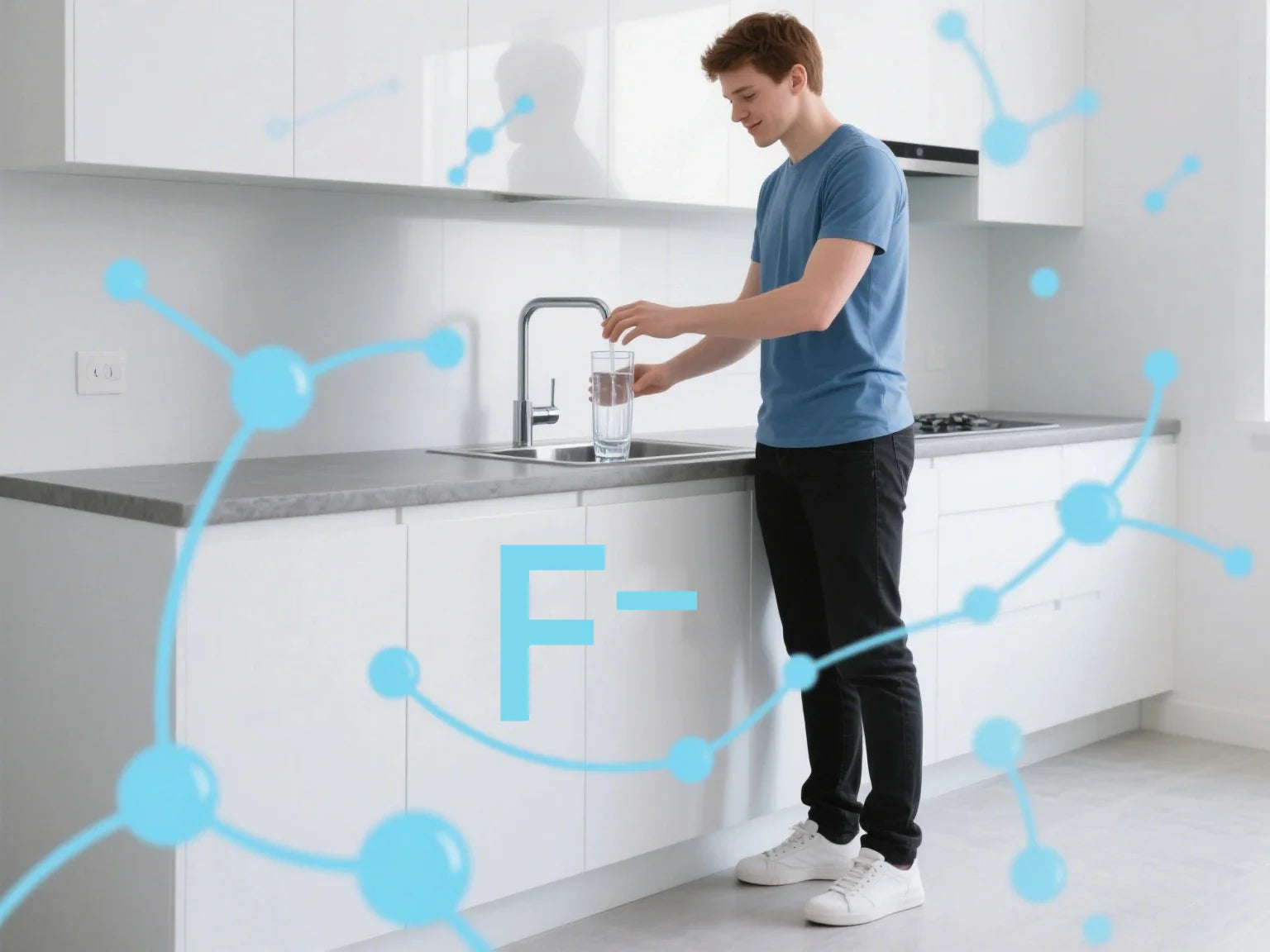 remove fluoride water