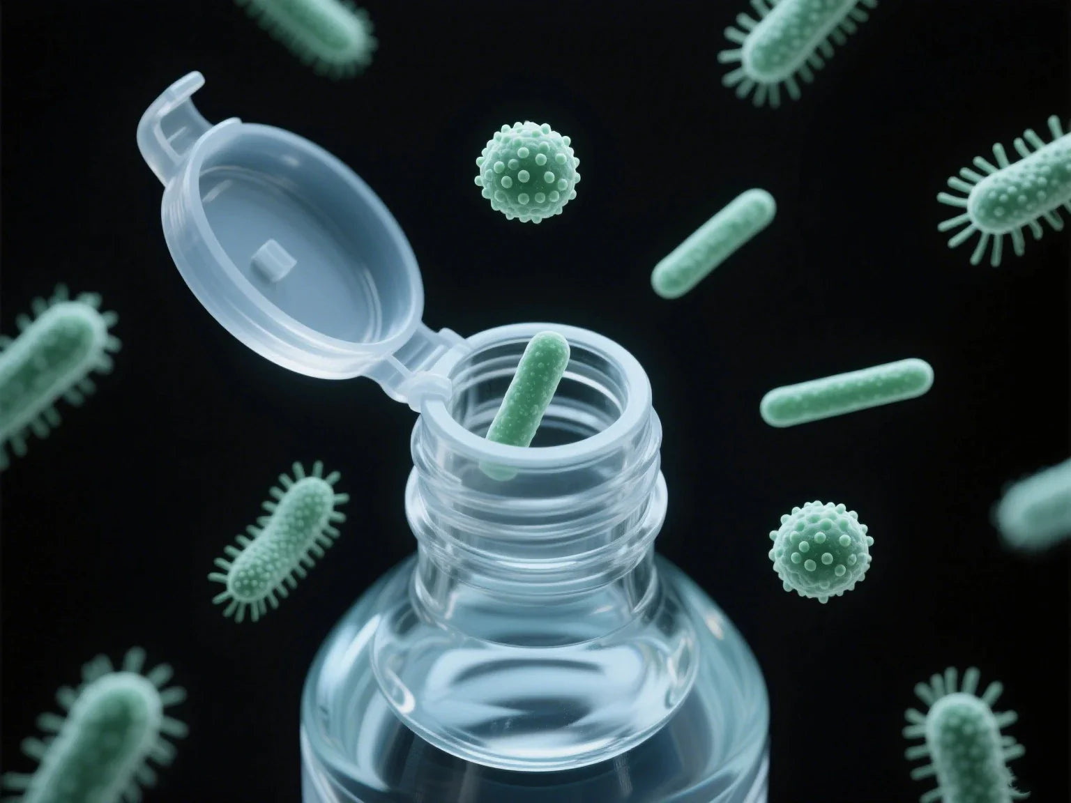 is distilled water sterile