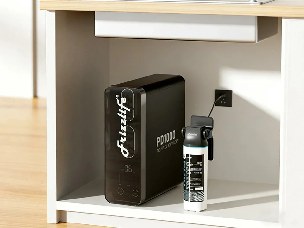 water filter vs softener