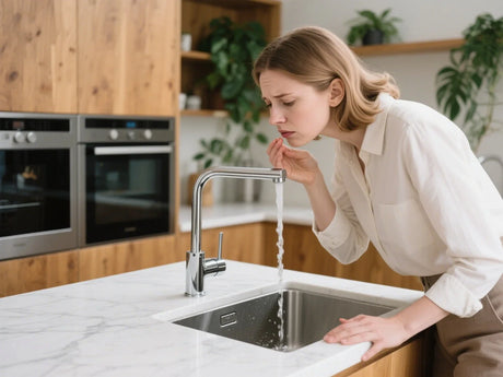 water smells like sewage