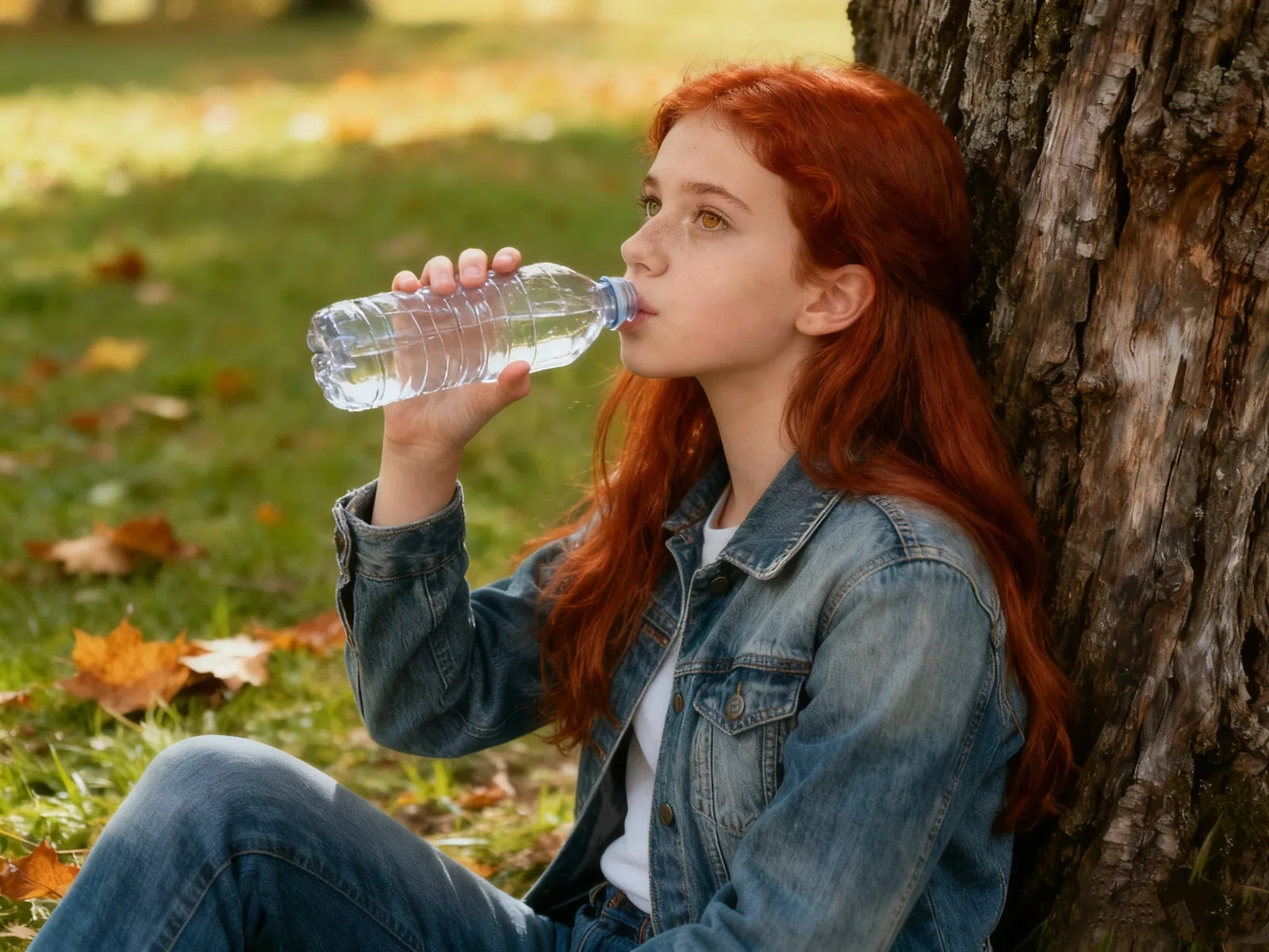 plastic water bottles