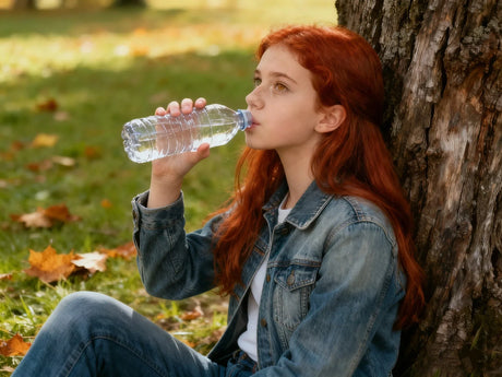 plastic water bottles