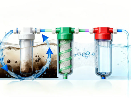 3 stage water filter