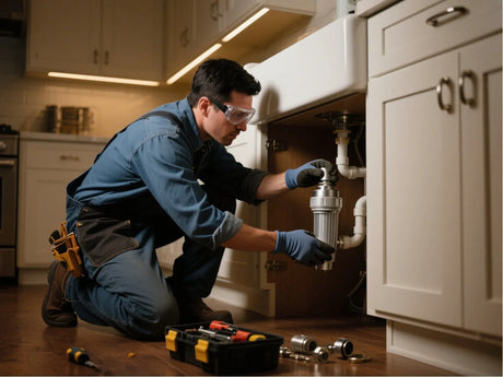 water filter installation