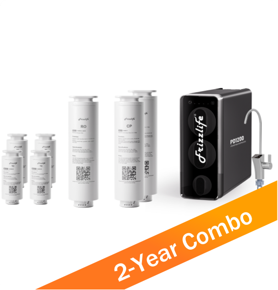 PD1200 RO System with an Extra TWO-Year Filter Combo