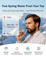 Frizzlife M800 Non-Electric Tankless RO System, 900 GPD Alkaline Remineralization