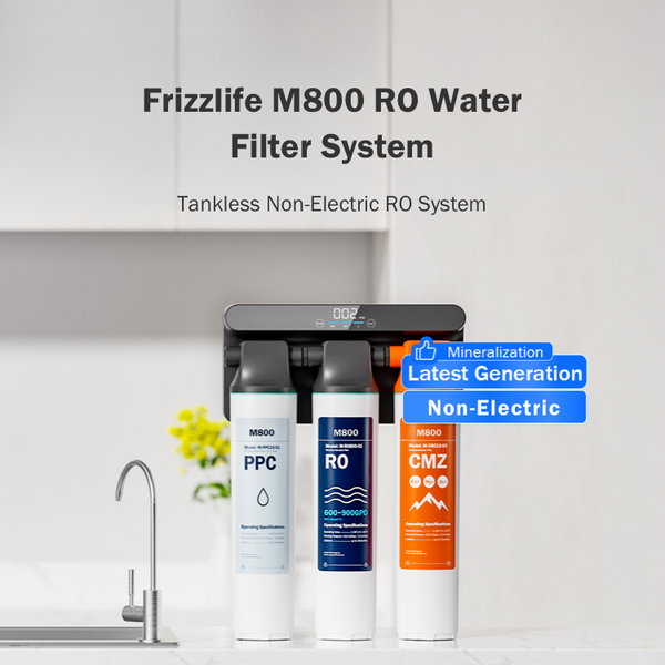 Frizzlife M800 RO Water Filter System