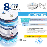 Filtre à eau sous évier SP99-NEW avec pack de filtres de remplacement M3005