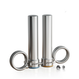 Sistema de filtro de agua bajo fregadero Frizzlife UDS99, filtración de agua de conexión directa de 8 etapas, 0.5 micrones de reducción, 99.99% de plomo, cloro, metales pesados ​​y mal sabor. Elementos con certificación NSF. Acero inoxidable. 